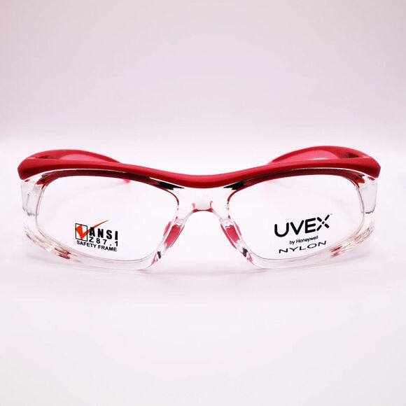 UVEX BY HONEYWELL NYLON SW06E SAFTY TITMUS EYEGLASSES GOGGLE FRAME PINK ROSE - Picture 3 of 6